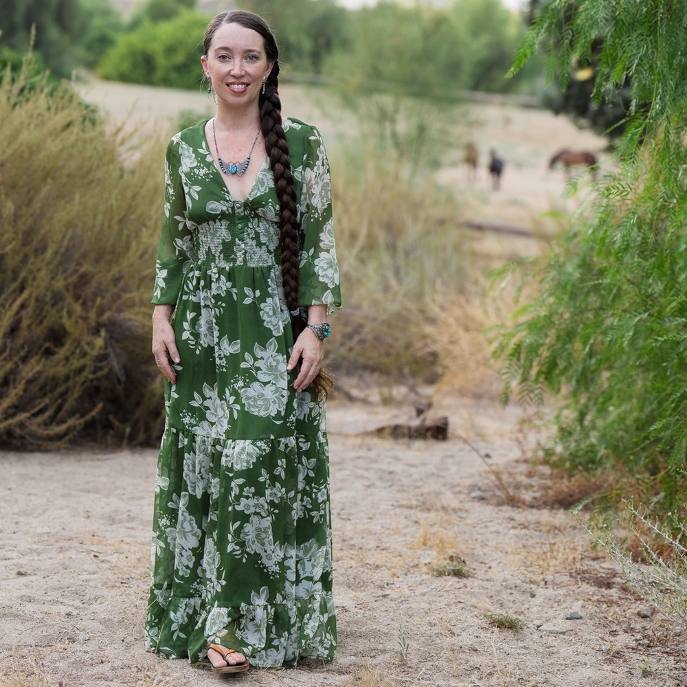 Beautiful Patrons of Peace dress